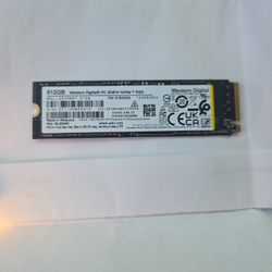 Western Digital PC SN810 NVMe 512gb SSD