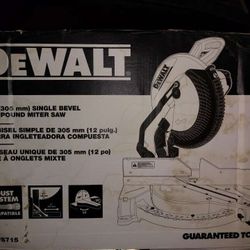 DeWalt Miter Saw 
