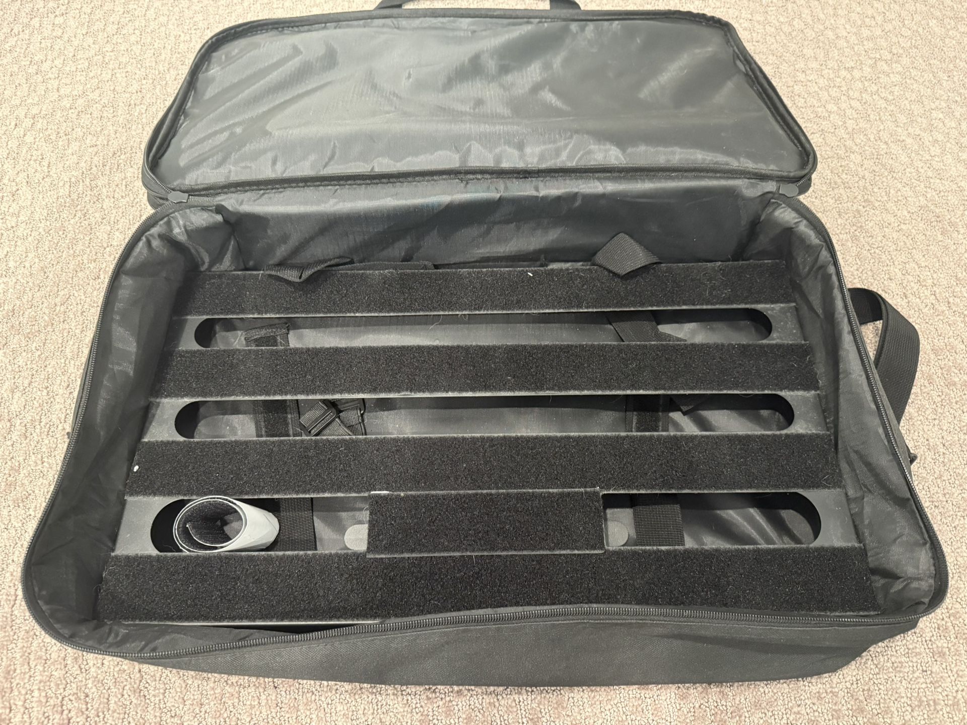 22 X 12.5 Large Guitar Pedal Board With Carry Bag Included
