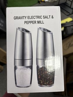 GRAVITY ELECTRIC SALT & PEPPER MILL