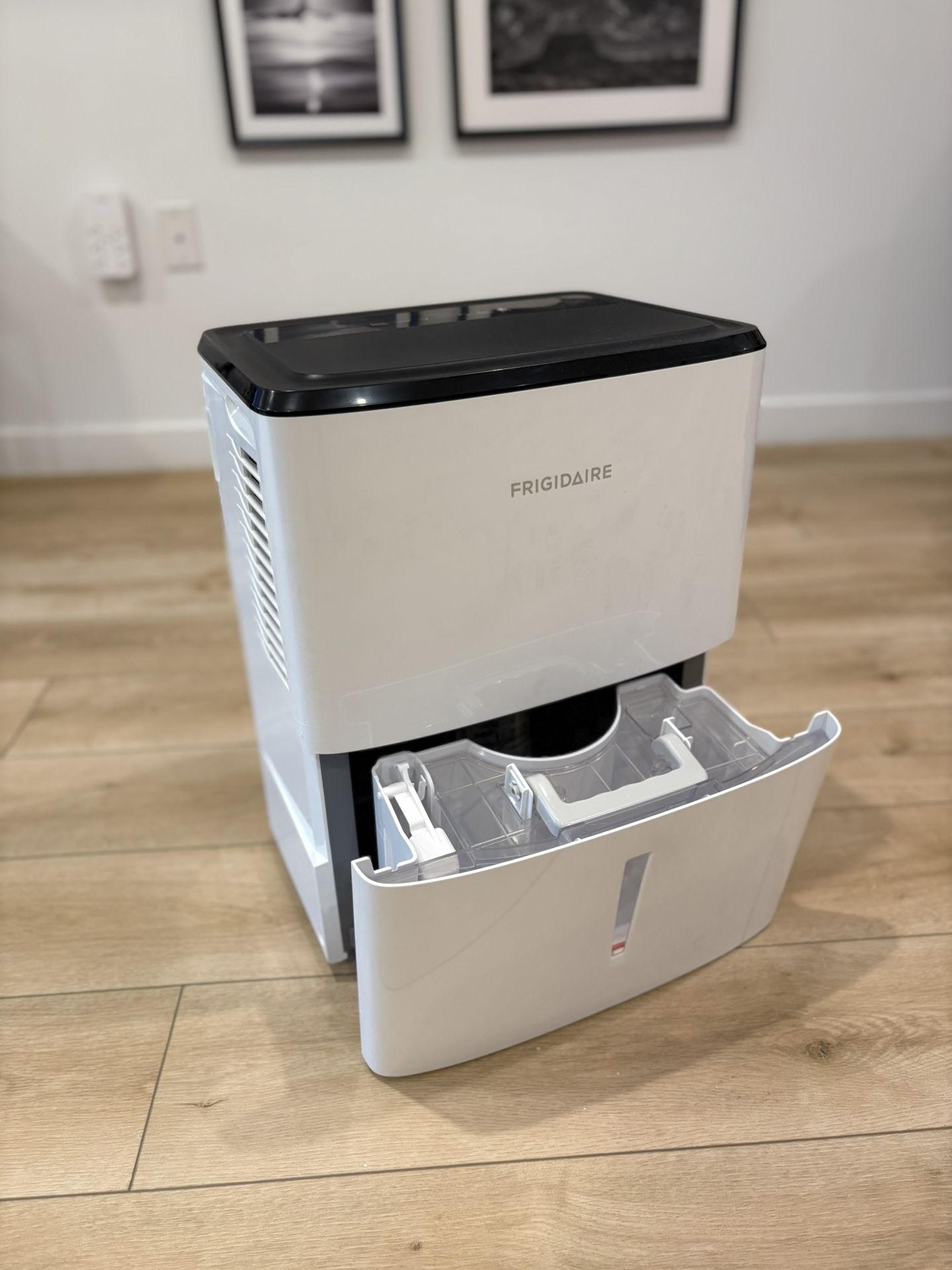 Frigidaire 35 Pint Dehumidifier, 3,000 Square Foot Coverage, 1.7 Gallon Bucket Capacity, Continuous Drain Option