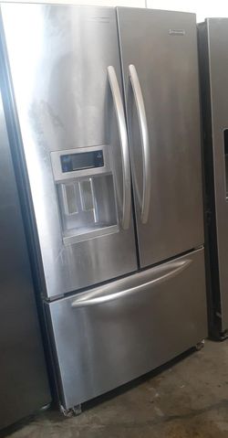 Kitchen Aid 3-Door Stainless Steel Refrigerator
