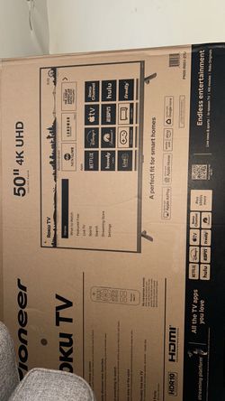 Pioneer tv 50 inch