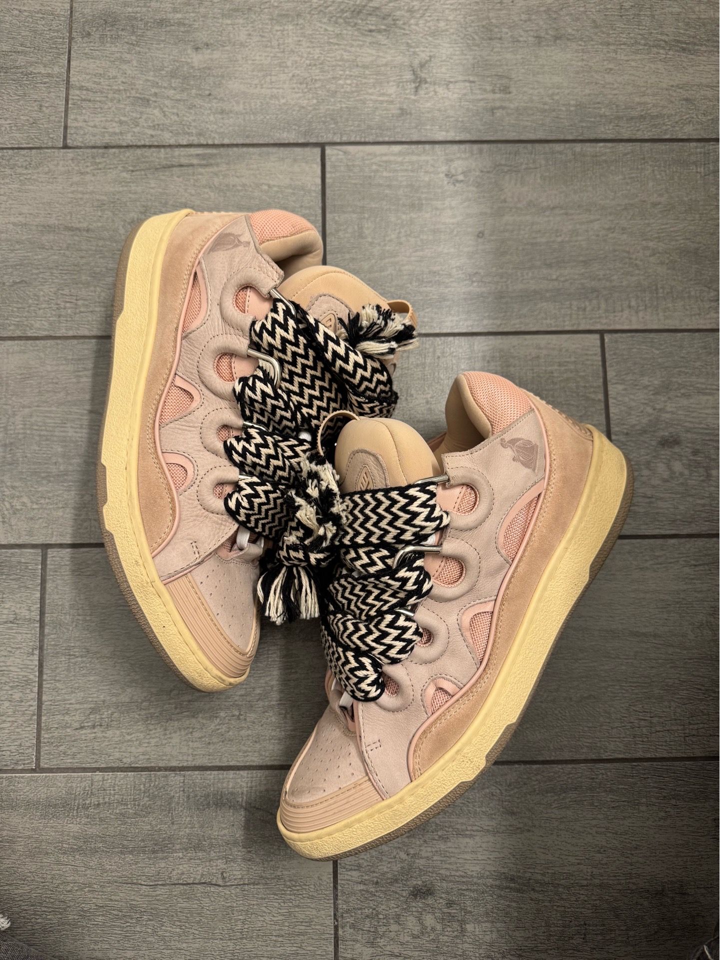 Lanvin Curb Sneakers