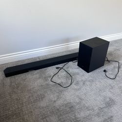Samsung Dolby Atmos 3.1.2 Soundbar And Subwoofer