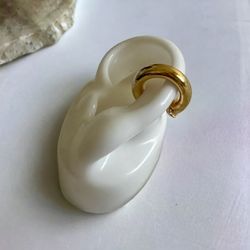 Golden Ear Cuff Gold 18k High Quality Cuff Non Piercing Earring  