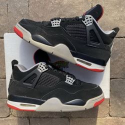 Jordan 4s Retro “Bred”