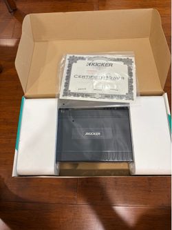 Kicker Marine Amplifier