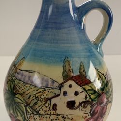 Vintage Ceramic Hand painted Vase