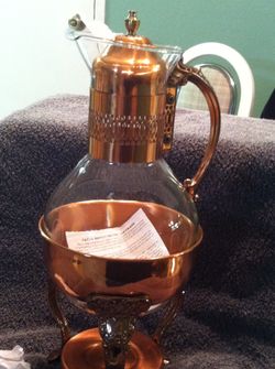 Princess House Copper Carafe