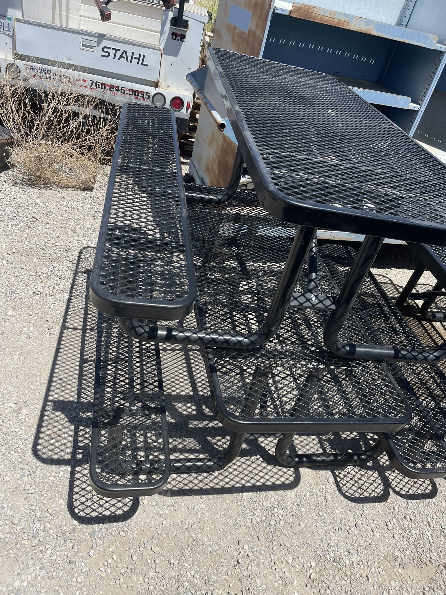Metal Picnic Table