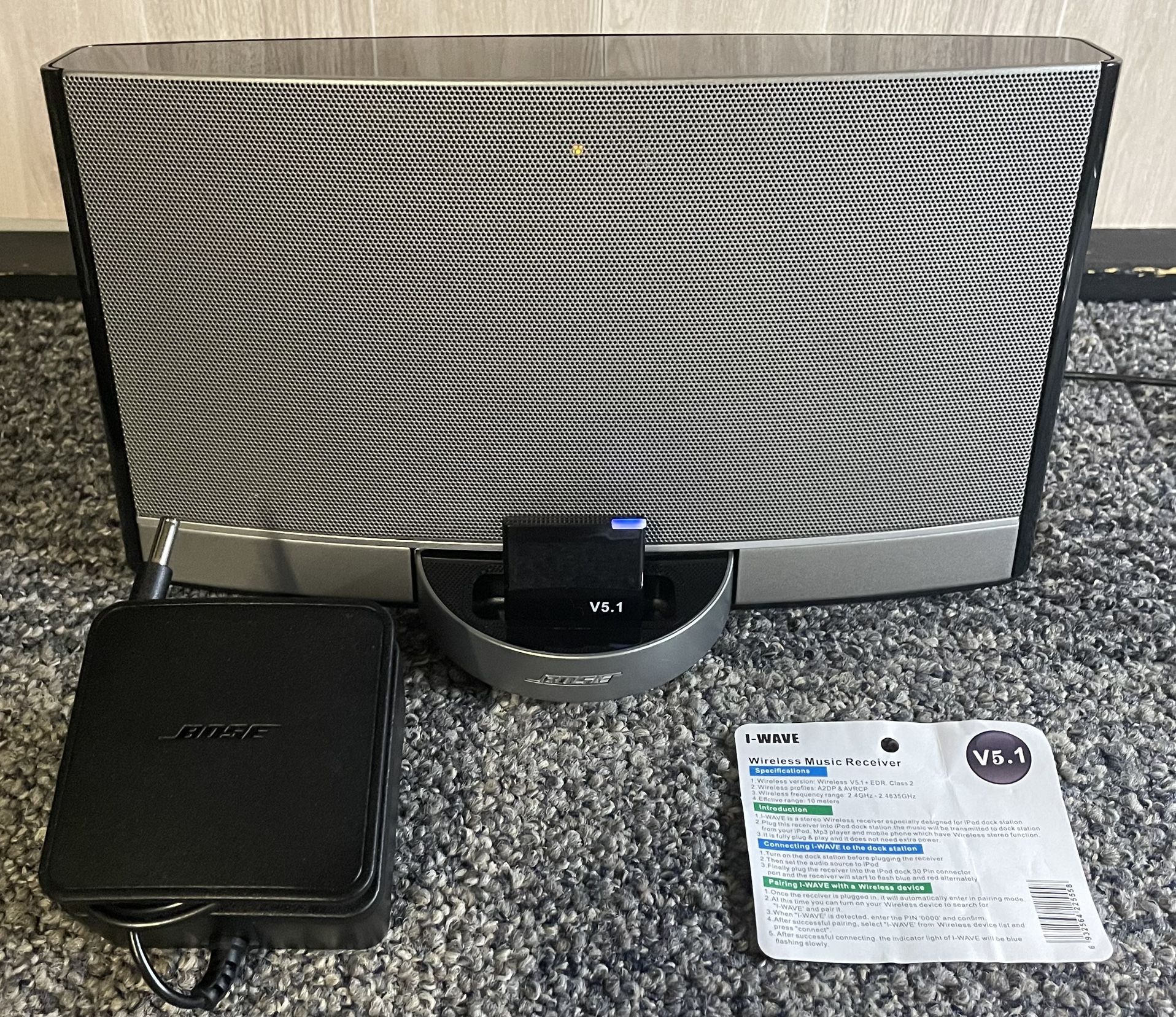 Bose SoundDock #5 N123 AC Powered BT Speaker