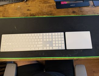 Apple Magic Keyboard w/ Numeric Keypad + Magic Trackpad – Great Condition