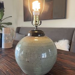 Vintage ceramic lamp