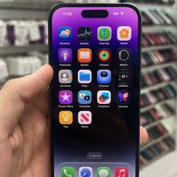 iPhone 14 Pro 128Gb *Unlocked* + *With Warranty* + *With Charger*