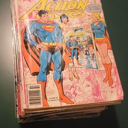 Action Comics Comic Book Lot