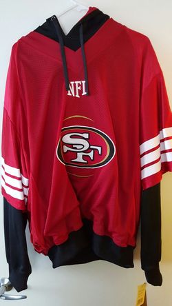 Men's NFL hoodie with Jersey new with tags