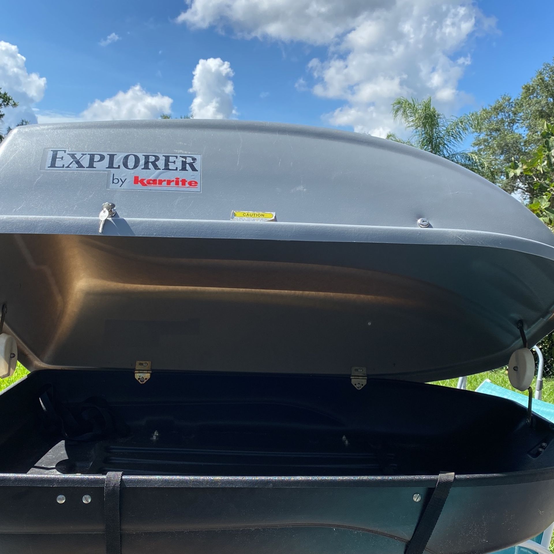 Karrite Explorer Rooftop Cargo Carrier Hard Shell Locking Waterproof for Sale in Longwood FL OfferUp