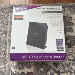 Wi-Fi Cable Modem Router