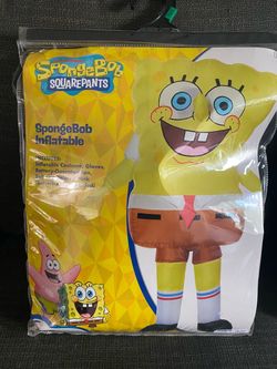 Sponge Bob inflatable boy costume