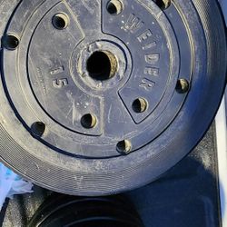 Weider Vinyl Coated Weights 
