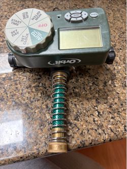 Orbit 3-Outlet Programmable Hose Faucet Timer,