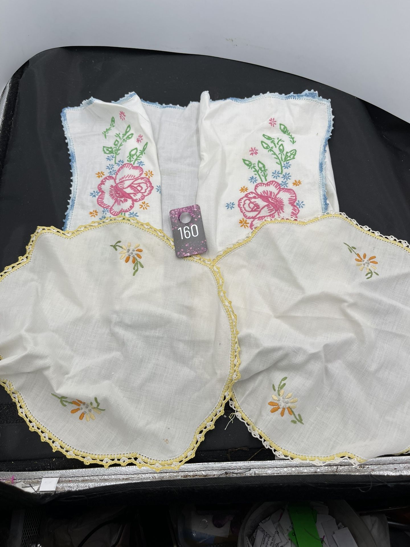 Three Vintage Doilies