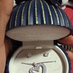 Ear Ring Necklace Set