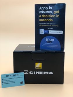 Nikon ZR CINEMA CAMERA