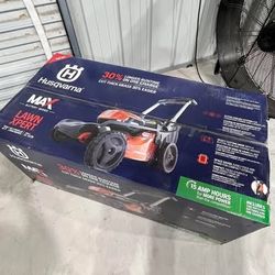 NEW IN BOX Husqvarna Battery Powered Self Propelled Push Lawn Mower