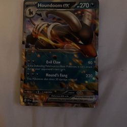 Houndoom Ex Holo 270 Pokemon Card 