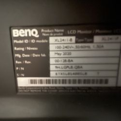 BENQ XL2411P 24 Inch Gaming Monitor