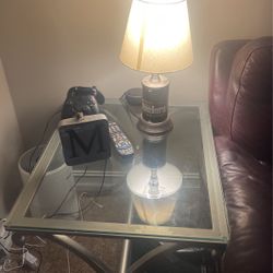 Glass End Tables 