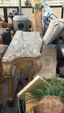 Granite Sofa table