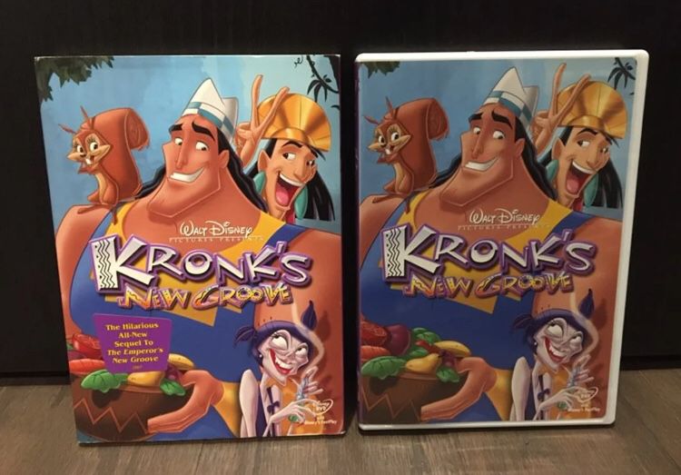 Disney Kronk's New Groove DVD