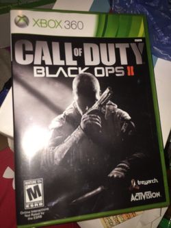 XBOX 360 call of duty black ops 2 Unopened