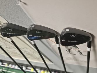 Brand New CUSTOM Golf Iron Set (4-PW) Black Finish - TaylorMade p790 series replicas - VX P7 Blackout
