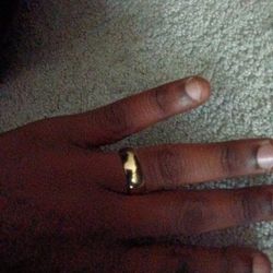 Gold Engagement/Promise Ring 