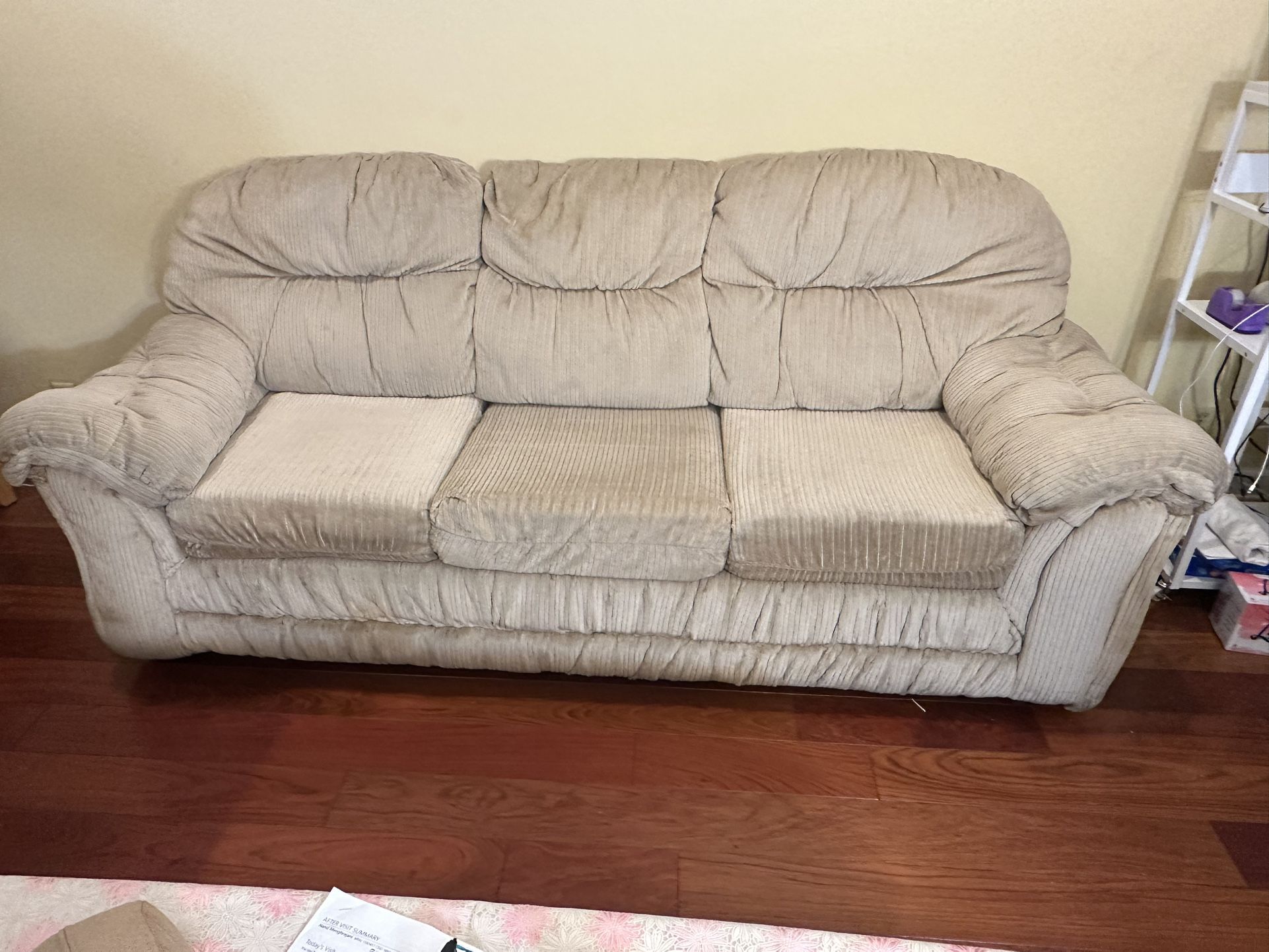 Stylish & Comfortable Like-New Sofa - $40