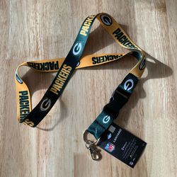 Green Bay Packers Lanyard New With Tags