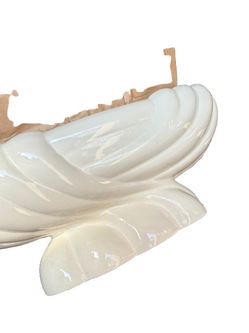 white/ivory flower vase