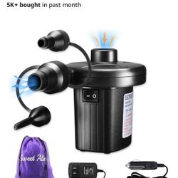 Portable Electros Air Pump Car/indoors