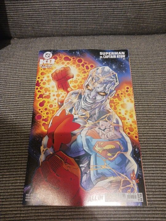 DC K.O. SUPERMAN VS CAPTAIN ATOM #1 ONE SHOT CVR E DECEMBER 2025