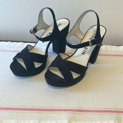 NINE WEST Black high-heeled Women's shoes