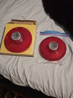 63 Falcon 62 Fairlane Taillights With Glass Reverse Lens 