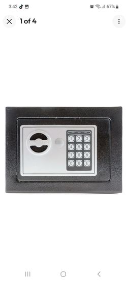 Intelligent Electronic Safe Fire Security Lock Box Steel Plate, SMS-00-EA02