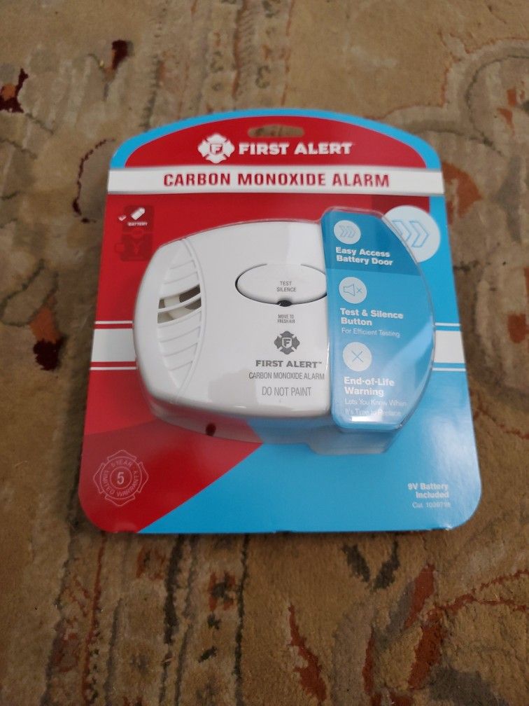 First Alert CARBON MONOXIDE Detector NEW