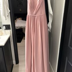 Azazi Pink Bridesmaids Dress, Size 4