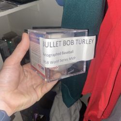 Autographed Bullet Bob Turley 1958 WS Champ
