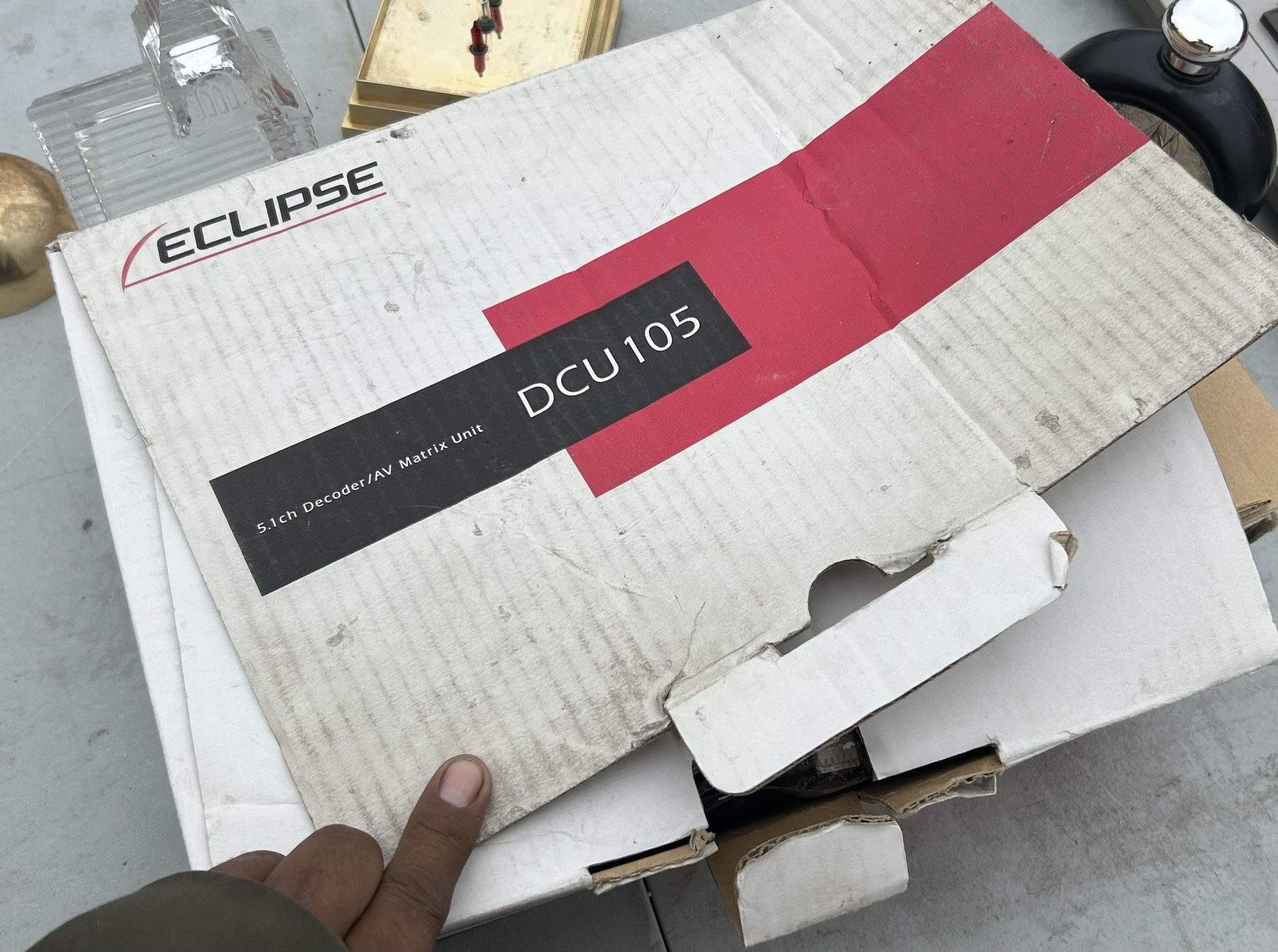 ECLIPSE Eclipse DCU105 5.1ch deco -da-AV Matrix unit audio navi amplifier speaker